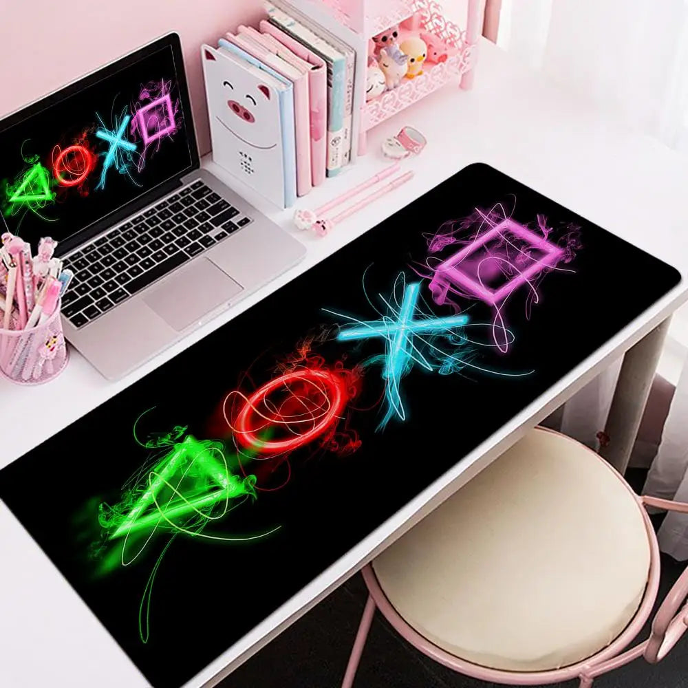 P-PlayStations PS5 Mouse Pad 90x40CM Non-slip Gaming Mousepad Gamer
