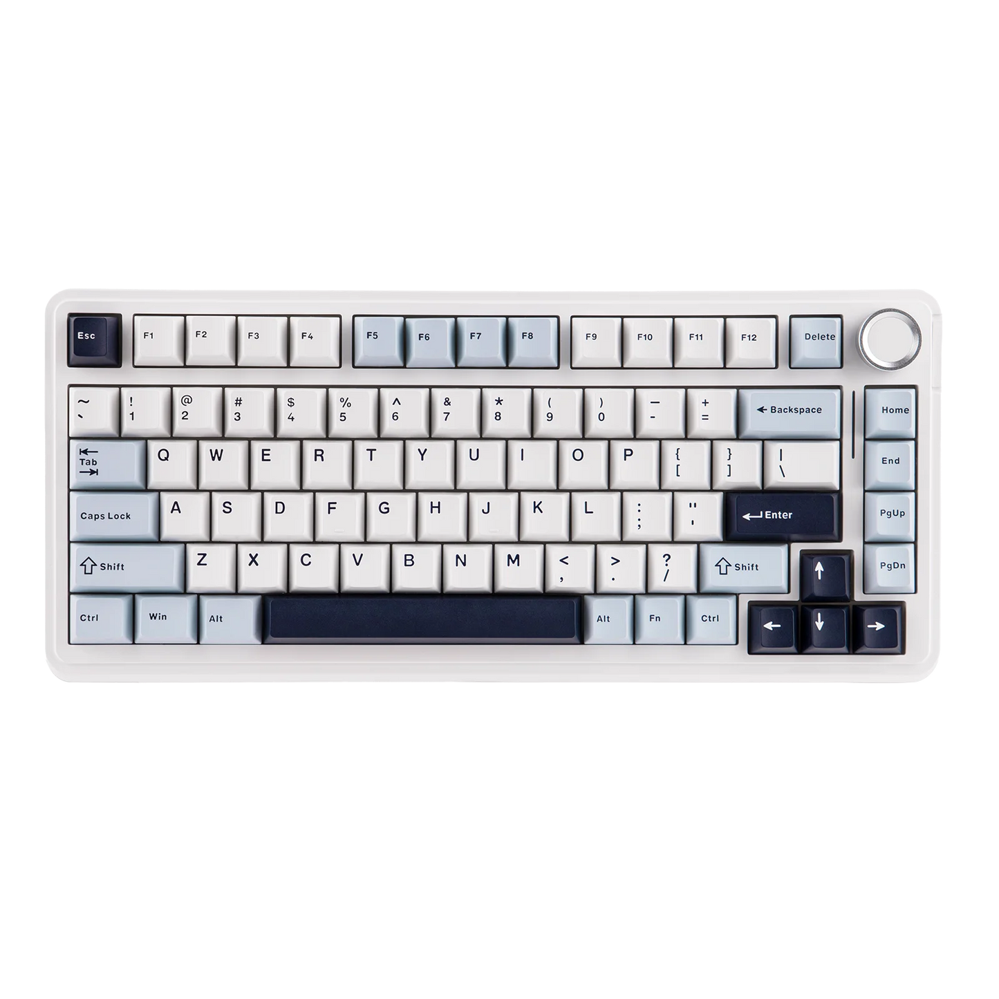 EPOMAKER 75% QWERTY Layout Hot-Swap Gasket-Mounted Wired/2.4GHz/Bluetooth Wireless Mechanical Keyboard RGB Backlight
