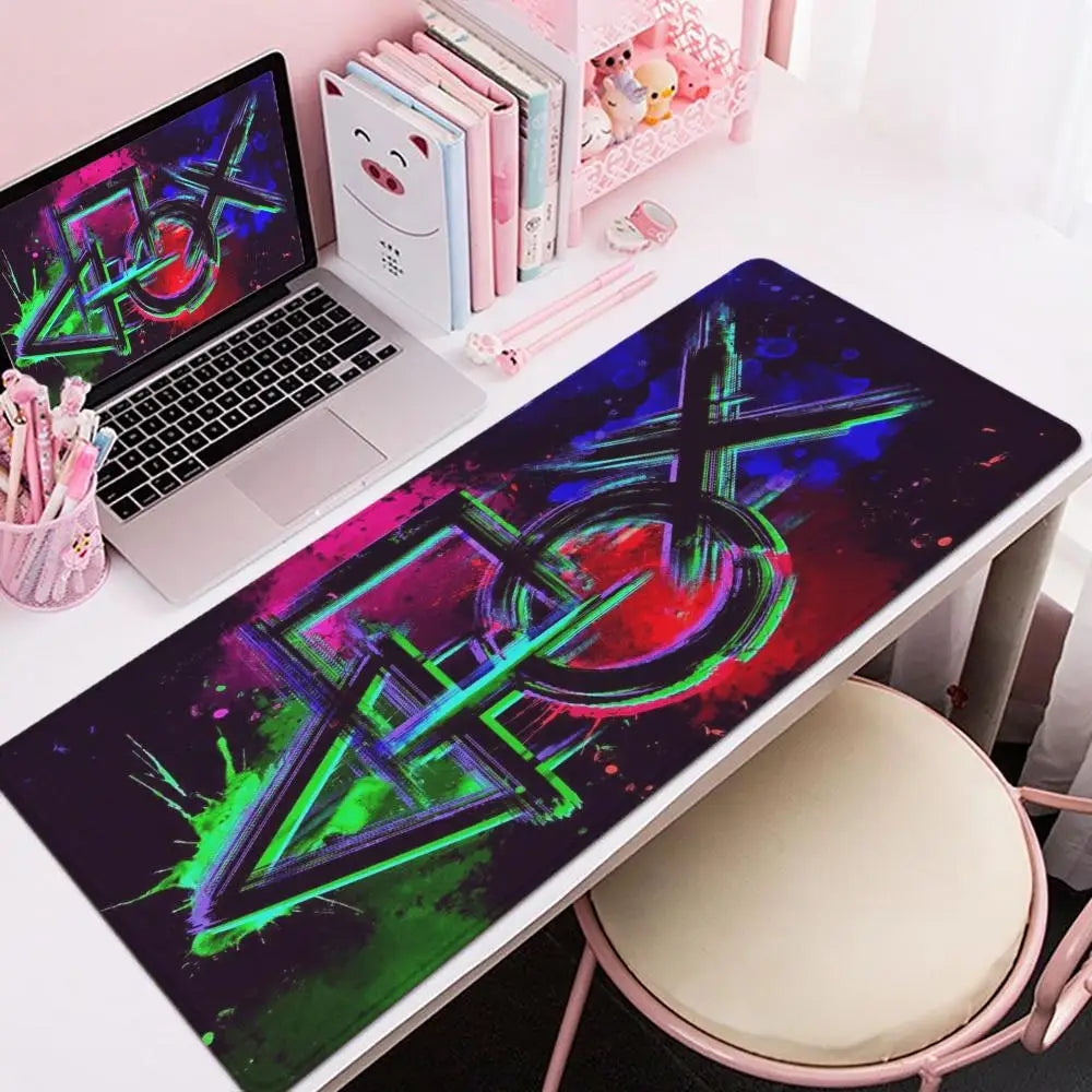 P-PlayStations PS5 Mouse Pad 90x40CM Non-slip Gaming Mousepad Gamer