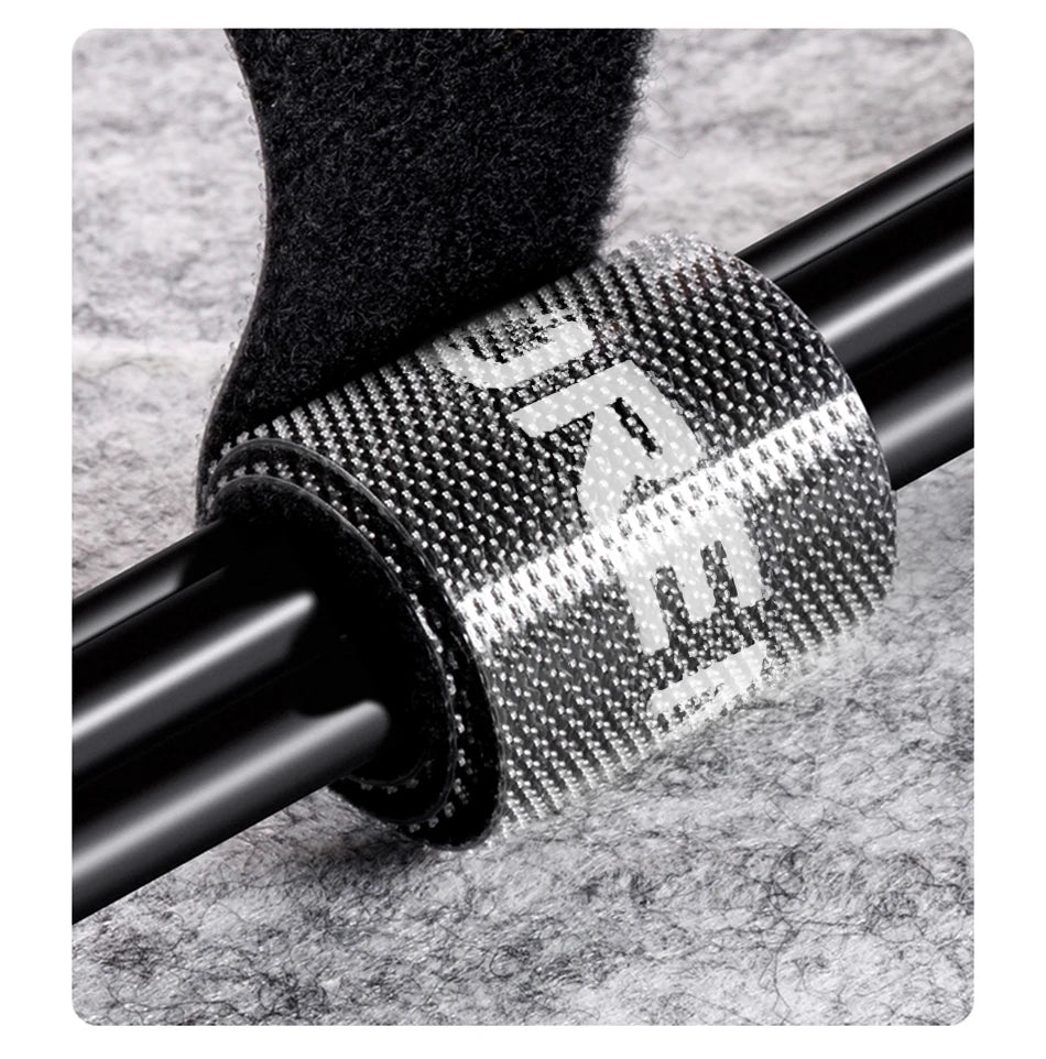 Organizador de Cabos Rocoren, Enrolador de Fios, Gerenciamento de Cabos USB, Protetor de Carregador para Celular, Mouse e Fone de Ouvido, Proteção para Cabos