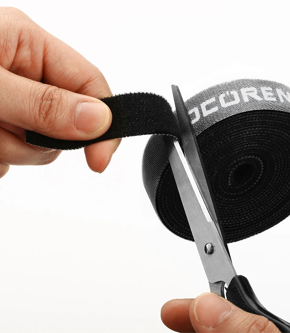 Organizador de Cabos Rocoren, Enrolador de Fios, Gerenciamento de Cabos USB, Protetor de Carregador para Celular, Mouse e Fone de Ouvido, Proteção para Cabos