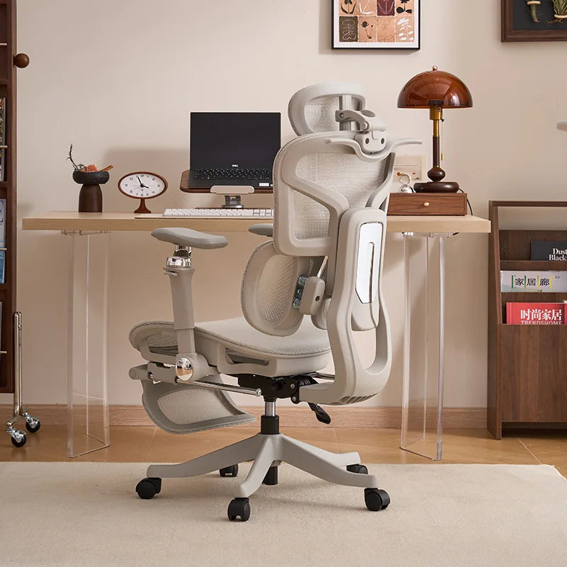 Cadeira Ergonômica de Esports com Elevação, Apoio de Braço 6D, Suporte Lombar, para Computador, Uso Doméstico, Escritório e Uso no Quarto.