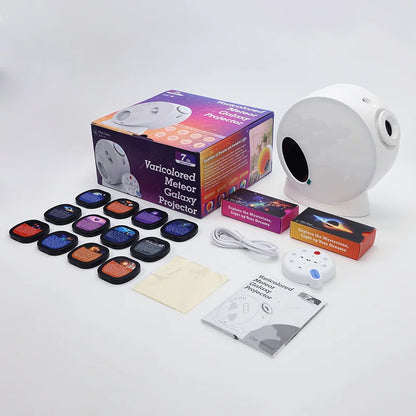 Projetor Galáxia Planetário Luz Noturna Meteoro 13 em 1 Projetor Ultra Nítido para Decoração de Quarto Presente