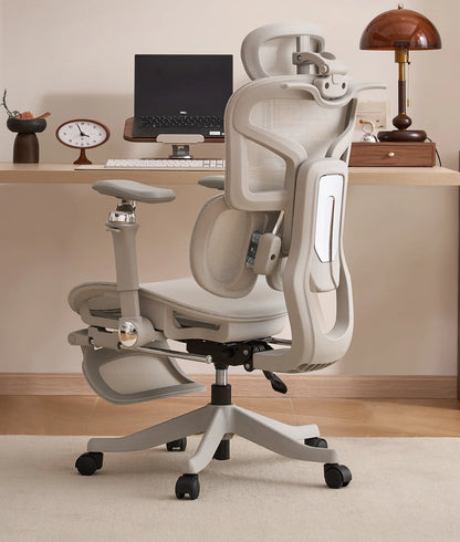 Cadeira Ergonômica de Esports com Elevação, Apoio de Braço 6D, Suporte Lombar, para Computador, Uso Doméstico, Escritório e Uso no Quarto.