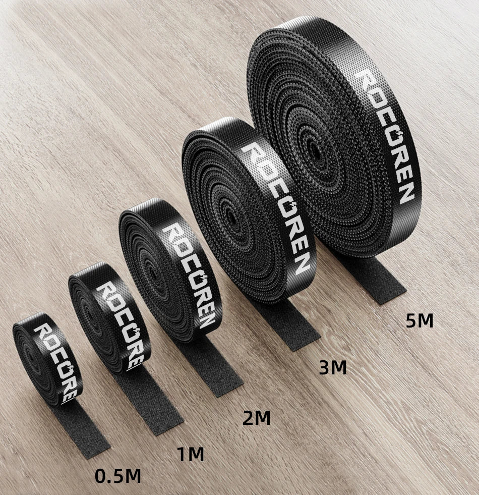 Organizador de Cabos Rocoren, Enrolador de Fios, Gerenciamento de Cabos USB, Protetor de Carregador para Celular, Mouse e Fone de Ouvido, Proteção para Cabos