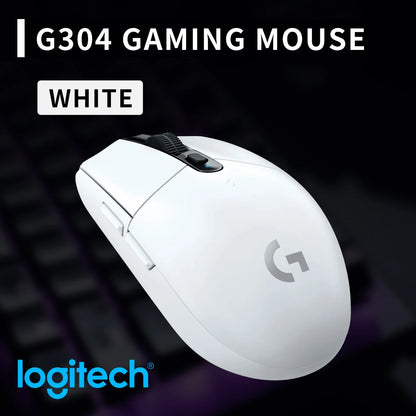 Wireless G304 /G305 Mouse Bateria de longa duração, perfeita para trabalho de escritório e sessões de jogos.