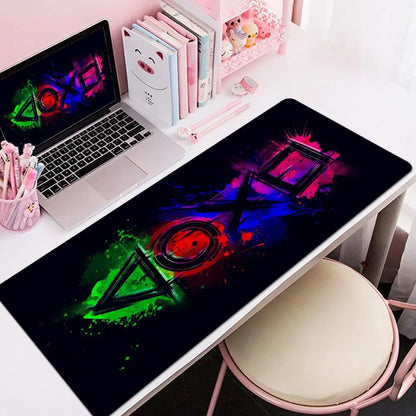 P-PlayStations PS5 Mouse Pad 90x40CM Non-slip Gaming Mousepad Gamer