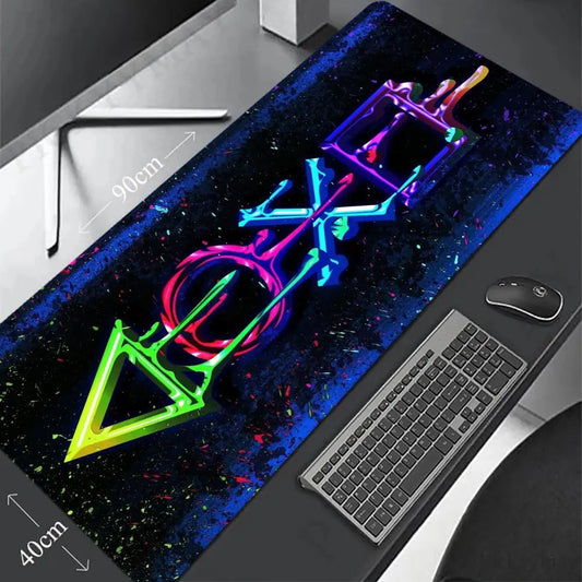 P-PlayStations PS5 Mouse Pad 90x40CM Non-slip Gaming Mousepad Gamer