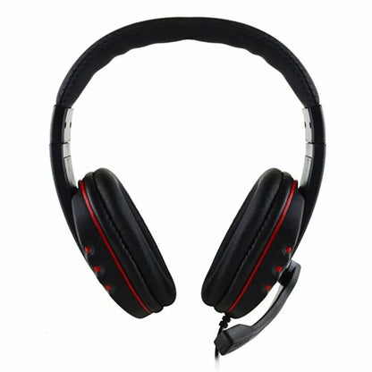 Fones de ouvido com fio de 3,5 mm para jogos, compatíveis com PS4, PlayStation 4, PC e computador, com microfone.
